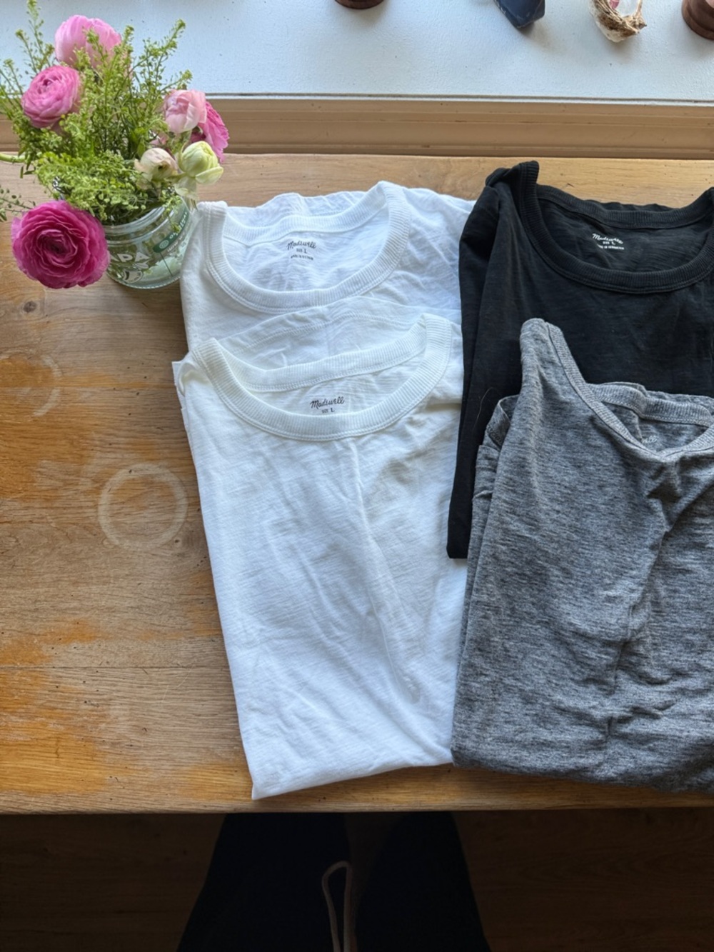 Madewell super soft tee bundle - NWOT